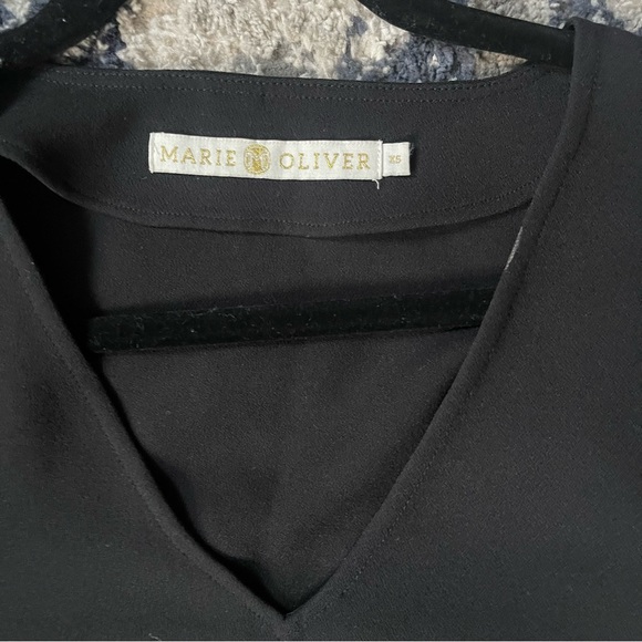 Marie Oliver Black Blouse $250 - Picture 2 of 3